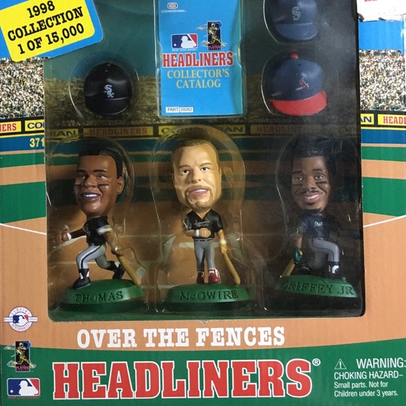 Over the Fences Headliners Baseball Action Figures - Picture 1 of 4